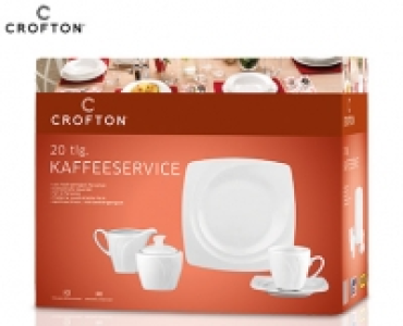 CROFTON®Modernes Kaffeeservice, 20-teilig