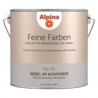 Bauhaus  Alpina Feine Farben Nebel im November