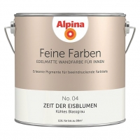 Bauhaus  Alpina Feine Farben Zeit der Eisblumen