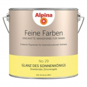 Alpina Feine Farben Glanz des Sonnenkönigs