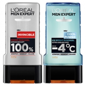 LOréal Men Expert Duschgel versch. Sorten, jede 300-ml-Flasche 2.49 €