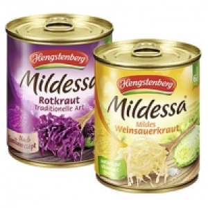 Mildessa Weinsauerkraut oder Rotkohl jede 850-ml-Dose/770 g Abtropfgew 0.99 €