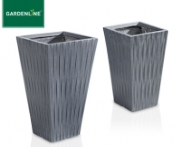 Aldi Süd  GARDENLINE®Fiberglas-Pflanzgefäße, 2er-Set