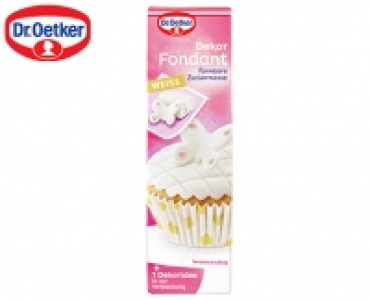 Dr. Oetker Dekor-Fondant oder -Marzipan