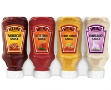 HEINZ Feinkostsaucen 3+1, Saucen Multipack