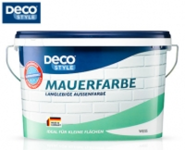 DECO STYLE®Mauerfarbe, 5 l