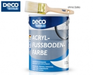 DECO STYLE®Acryl-Fußbodenfarbe, 5 l