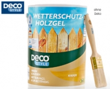 DECO STYLE®Wetterschutz-Holzgel, 5 l