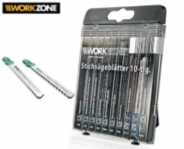 WORKZONE®Hochwertige Stichsägeblätter, 10-teilig