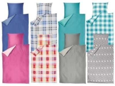 MERADISO® Satin-Wendebettwäsche, 135 x 200 cm 12.99 €