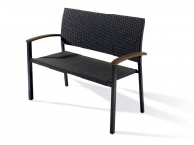 FLORABEST® Geflecht-Gartenbank, anthrazit 59.99 €