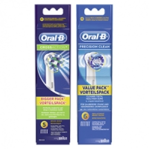 Oral-B Aufsteckb&uuml;rsten jede 5/6er-Packung 14.49&nbsp;&euro;