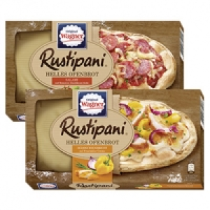Wagner Rustipani Salami Tomate 170 g oder H&auml;hnchenbrust Frischk&auml;se, 18 1.69&nbsp;&euro;