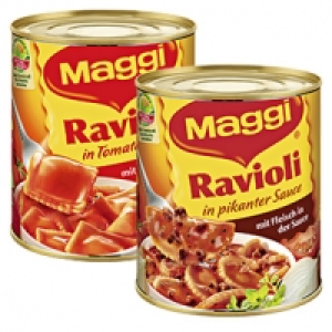 Maggi Ravioli versch. Sorten, jede 800-g-Dose 1.39 €