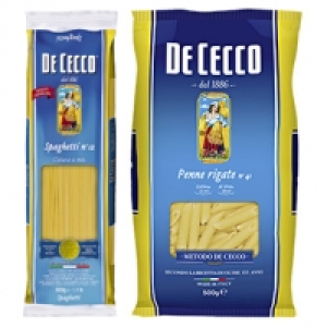De Cecco Teigwaren versch. Sorten, jeder 500-g-Beutel 1.49 €