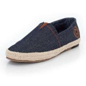 Bugatti Herren Leinen-Slipper