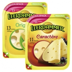 Leerdammer Original oder Leerdammer Caractère Holländischer Schnittkäs 2.29 €