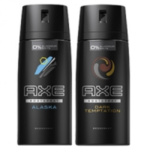 Axe Bodyspray versch. Sorten, jede 150-ml-Dose 2.49 €