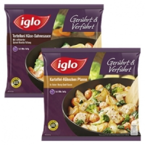 Iglo Ger&uuml;hrt & Verf&uuml;hrt Fertiggerichte versch. Sorten, gefroren, jeder 2.49&nbsp;&euro;