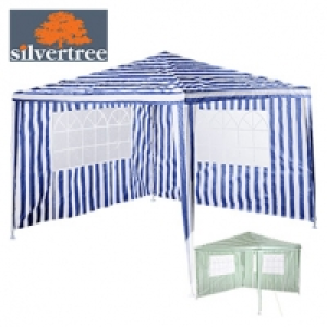 Pavillonset Mika Dach- und Seitenteile aus UV-stabilem PE-Gewebe, Meta 49.95&nbsp;&euro;