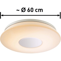 OBI Obi Lighting LED-Deckenleuchte Sternenhimmel Silano 60cm EEK:AArt.Nr. 6336168