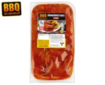 BBQ H&auml;hnchensteaks, mariniert