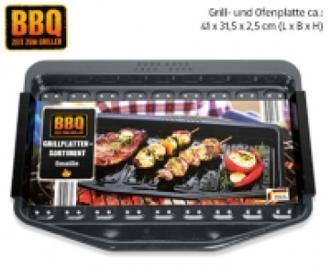 BBQ Grillplatten-Sortiment 5.99 €