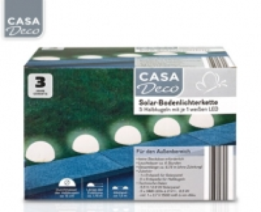 CASA Deco Solar-Bodenlichterkette