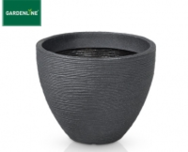 GARDENLINE®Rillen-Pflanztopf, Höhe ca. 41,7 cm
