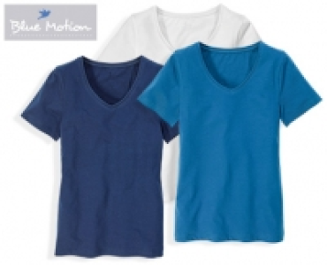Blue Motion Basic-Shirts, 3 Stück