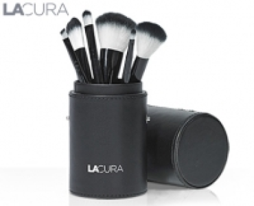 LACURA Kosmetik-Pinselset in exklusiver Box, 7-teilig