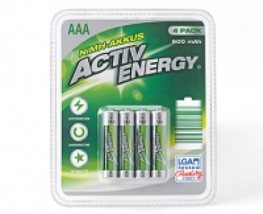 Aldi Süd  ACTIV ENERGY®NiMH-Akkus