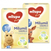 Real  Milupa Kindermilch 1+ oder 2+, jede 550-g-Packung