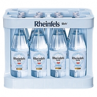 Real  Rheinfels Quelle Klassik oder Medium 12 x 1 Liter, jeder Kasten