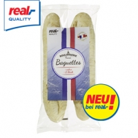 Real  Baguettes gefroren, jede 2 x 140 g = 280-g-Packung