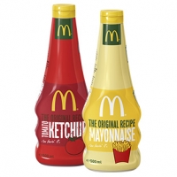 Real  Mc Donalds Tomatenketchup 750 ml oder Mayonnaise 500 ml, jede Flasche