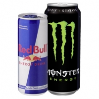 Real  Monster Energy Drink versch. Sorten 0,5 Liter oder Red Bull 250 ml, (k