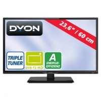 Real  23, 6-FullHD-LED-TV Live 24C H.265, HDMI-/USB-/CI+-Anschluss Stand-by: