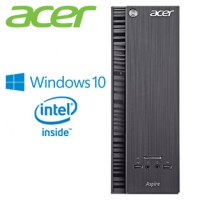 Real  PC Aspire XC-704 mit Intel J3060 Dual-Core (2 x 1, 6 GHz) Gigabit-LAN,