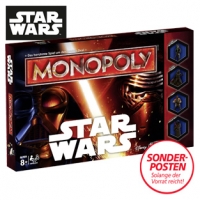 Real  Star Wars Monopoly ab 8 Jahren