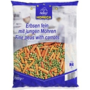 Feine Erbsen mit jungen M&ouml;hren 1.16&nbsp;&euro;