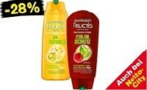 Garnier Fructis Shampoo oder Sp&uuml;lung 1.39&nbsp;&euro;