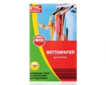 PRITEX Mottenpapier 1.29 €