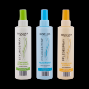 Aldi Nord Biocura&reg; Haarpflege- / Stylingspray