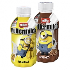 Müllermilch versch. Sorten, jede 400-ml-Flasche 0.69 €