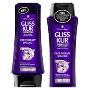 Gliss Kur Shampoo oder Spülung versch. Sorten, jede 250/200-ml-Flasche 1.99 €
