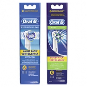 Oral-B Aufsteckb&uuml;rsten jede 5/6er-Packung 15.99&nbsp;&euro;