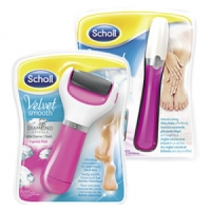 Real  Scholl Velvet Smooth Nagelpflegeset oder Velvet Smooth Express Pedi Ho