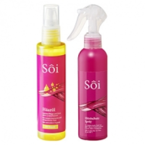 Sôi Hâaröl Oil Repair und Sôi Hitzêschutzspray jede 100/200-ml-Flasche
