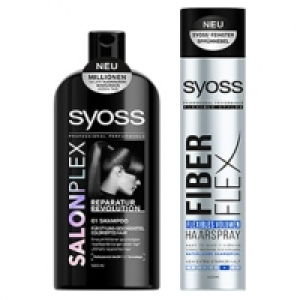 Syoss Shampoo, Spülung, Haarspray oder Schaumfestiger versch. Sorten,